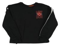 Černá mikina s nápisem George