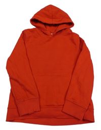 Červená mikina s kapucí C&A