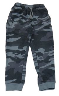 Tmavomodré army tepláky Next