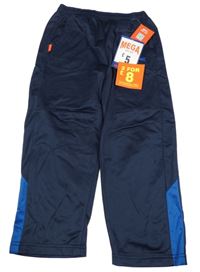 Nové - tmavomodré sportovní tepláky s logem Slazenger