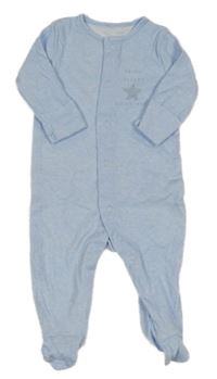 Světlemodrý melírovaný overal Matalan