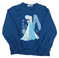 Petrolejová mikina s Elsou Disney