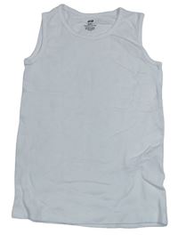 Bílé letní tílko H&M