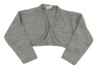 Šedé svetrové bolerko 