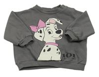 Antracitová mikina s dalmatinem Disney