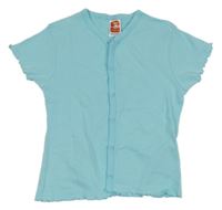 Světlemodré propínací tričko C&A