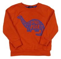 Červená mikina s dinem George