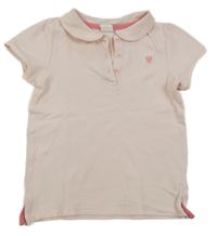 Světlerůžové polo tričko H&M