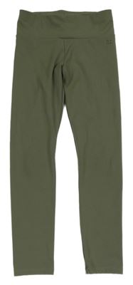 Khaki sportovní legíny F&F