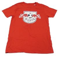 Červené tričko s potiskem 