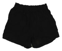 Černé lehké kraťasy H&M