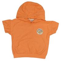 Oranžová vesta s kaktusem a kapucí So Cute