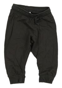 Tmavošedé tepláky H&M