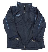 Tmavomodrá šusťáková sportovní bunda Jako 