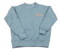 Světlemodrá mikina s nápisem Von Rike