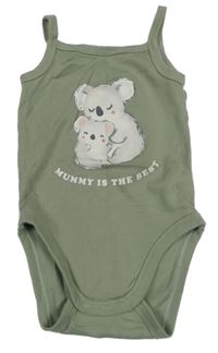 Khaki body s koalami C&A