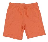 Oranžové bavlněné kraťasy H&M