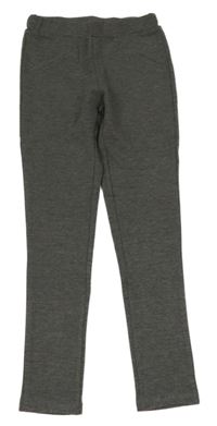 Šedé tregíny s falešnými kapsami Kugo