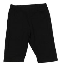 Černé elastické kraťasy H&M