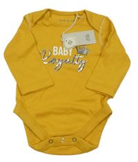 Nové - hořčicové body s nápisy a korunku RIVER ISLAND