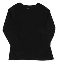 Černé triko H&M