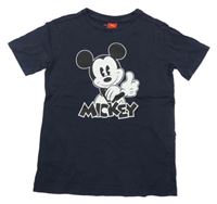 Černé tričko s Mickey S. Oliver