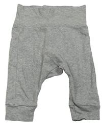 Šedé melírované lehké tepláky H&M