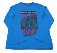 Modré triko s Black Pantherem Primark