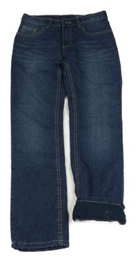 Tmavomodré podšité rifle Pepperts