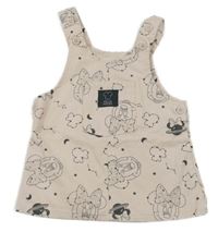 Světlerůžové riflové laclové šaty s Minnie Primark