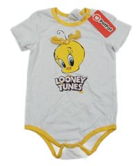 Nové - Bílé body s Tweetym PatPat