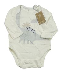 Bílé body s dinem Mothercare