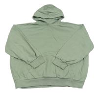 Světlezelená oversize mikina s kapucí C&A