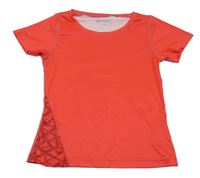 Korálové sportovní tričko 