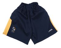 Tmavomodré sportovní kraťasy s logem Kipsta