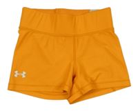 Oranžové sportovní kraťasy s logem Under Armour