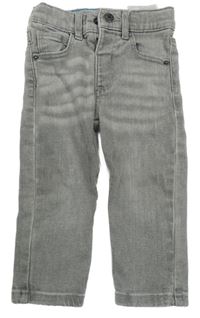 Šedé skinny rifle ZARA