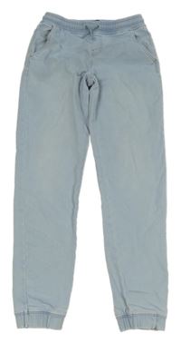 Světlemodré cuff rifle Denim Co.