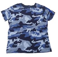 Modré army tričko Next