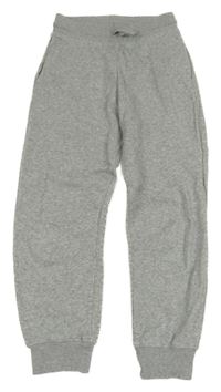 Světlešedé melírované tepláky H&M