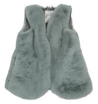 Šedá kožešinová podšitá vesta M&S