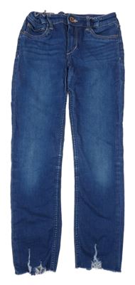 Tmavomodré skinny rifle s prošoupáním &Denim