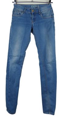 Dámské světlemodré elastické skinny rifle zn. VS Miss 
