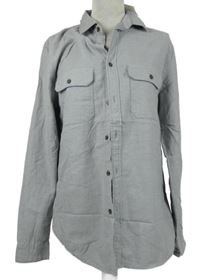 Nové - Pánská šedá košile H&M