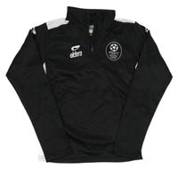 Černo-bílá sportovní mikina s potiskem 