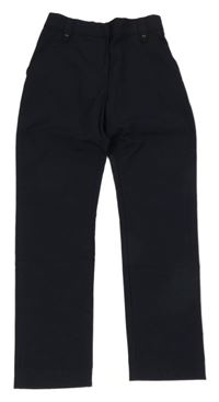 Tmavomodré slavnostní kalhoty F&F