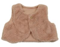 Světlerůžová kožešinová podšitá mikina Nutmeg