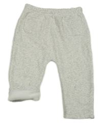 Šedé teplé baggy tepláky Tu