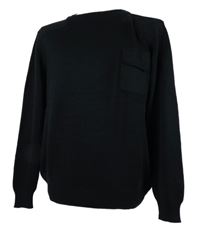 Pánský tmavomodrý svetr s kapsou Livergy