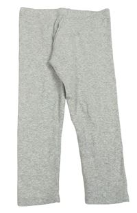 Šedé žebrované legíny M&S
